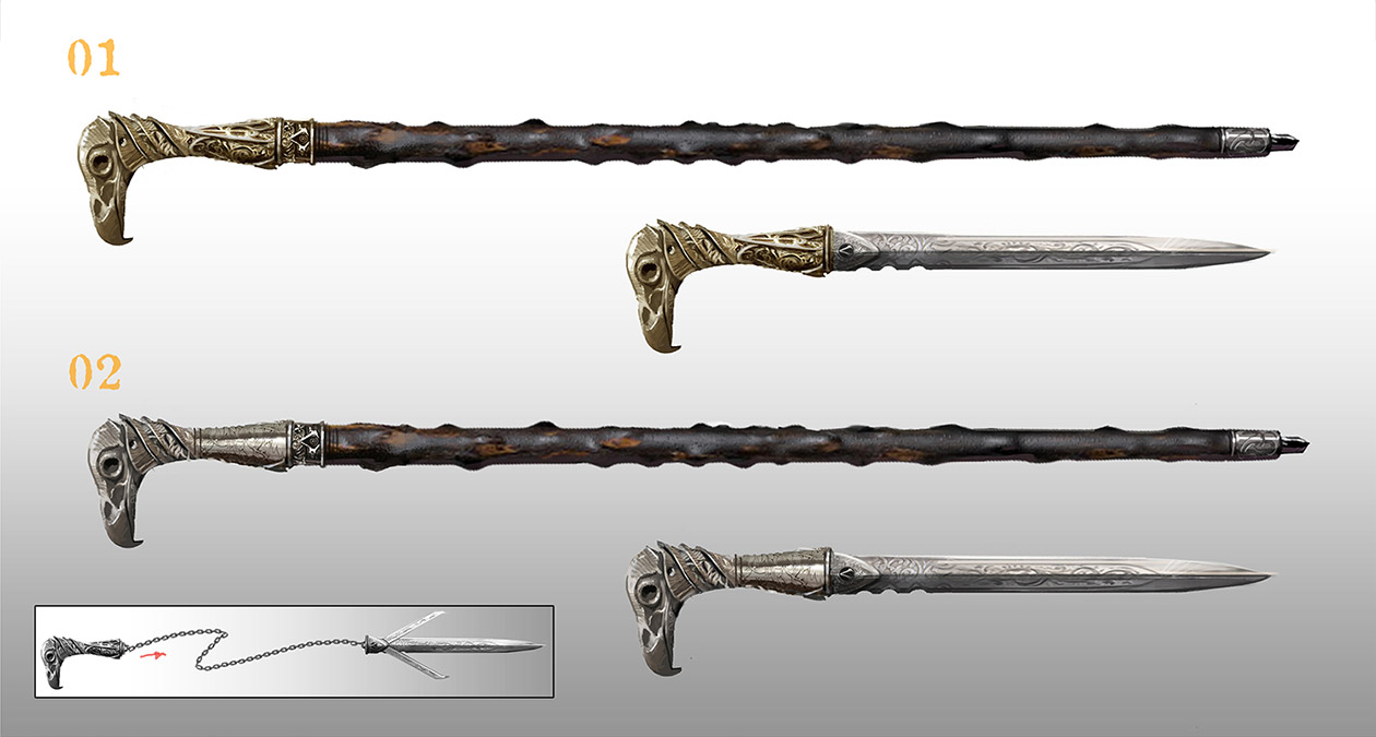 Cane Sword Art from Assassin's Creed Syndicate