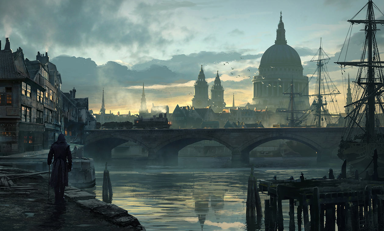 City of London Art from Assassin's Creed Syndicate