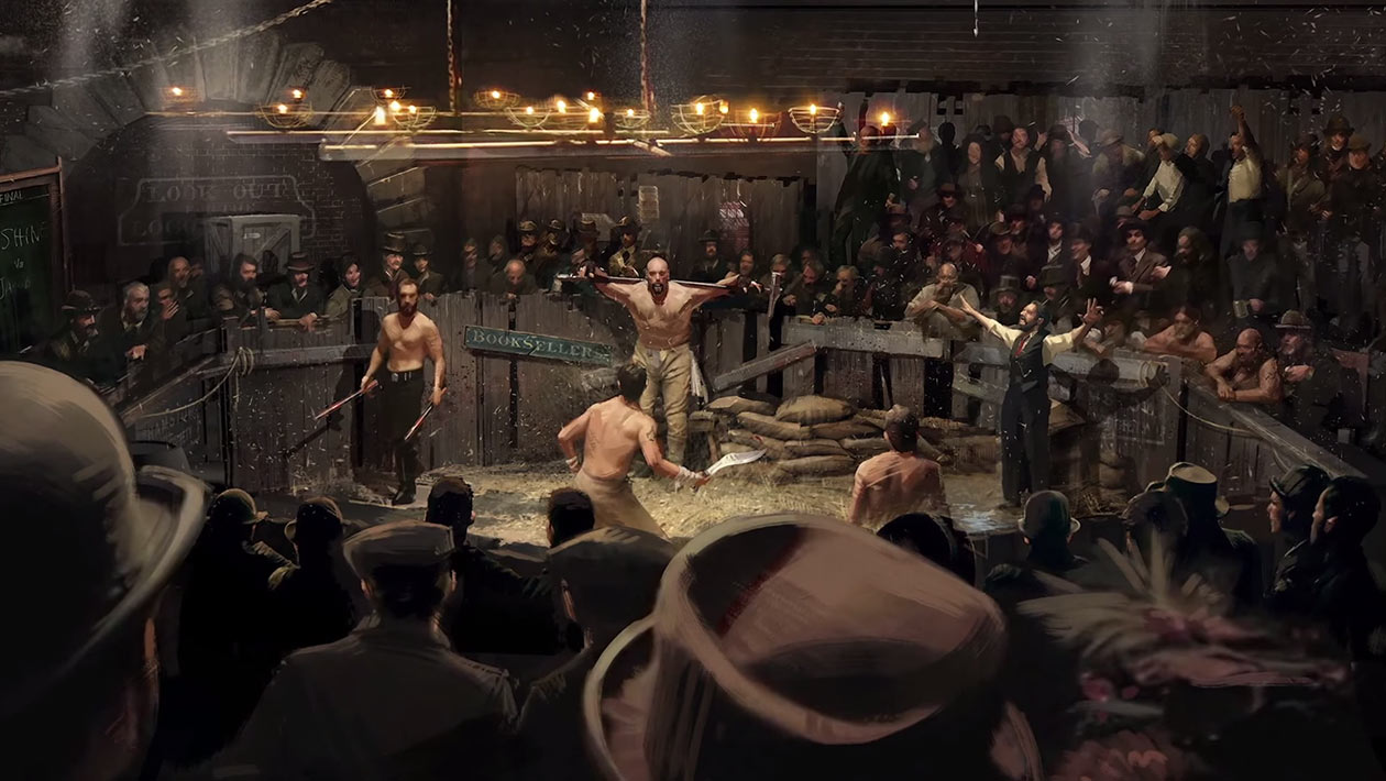 Fighting Pit Art from Assassin's Creed Syndicate