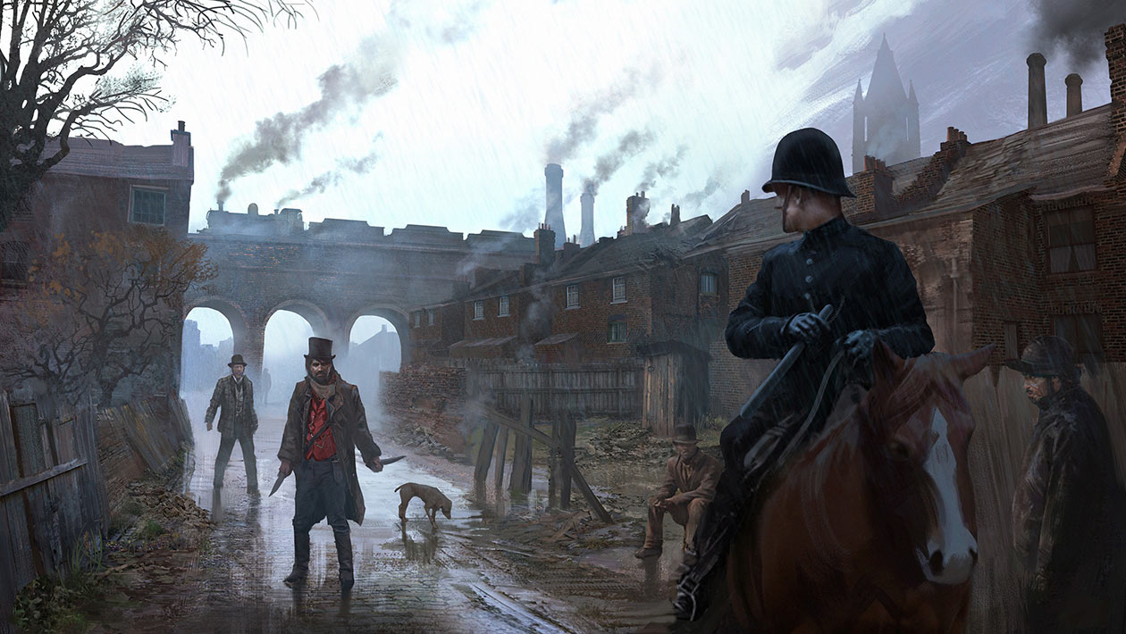 London Police Art from Assassin's Creed Syndicate