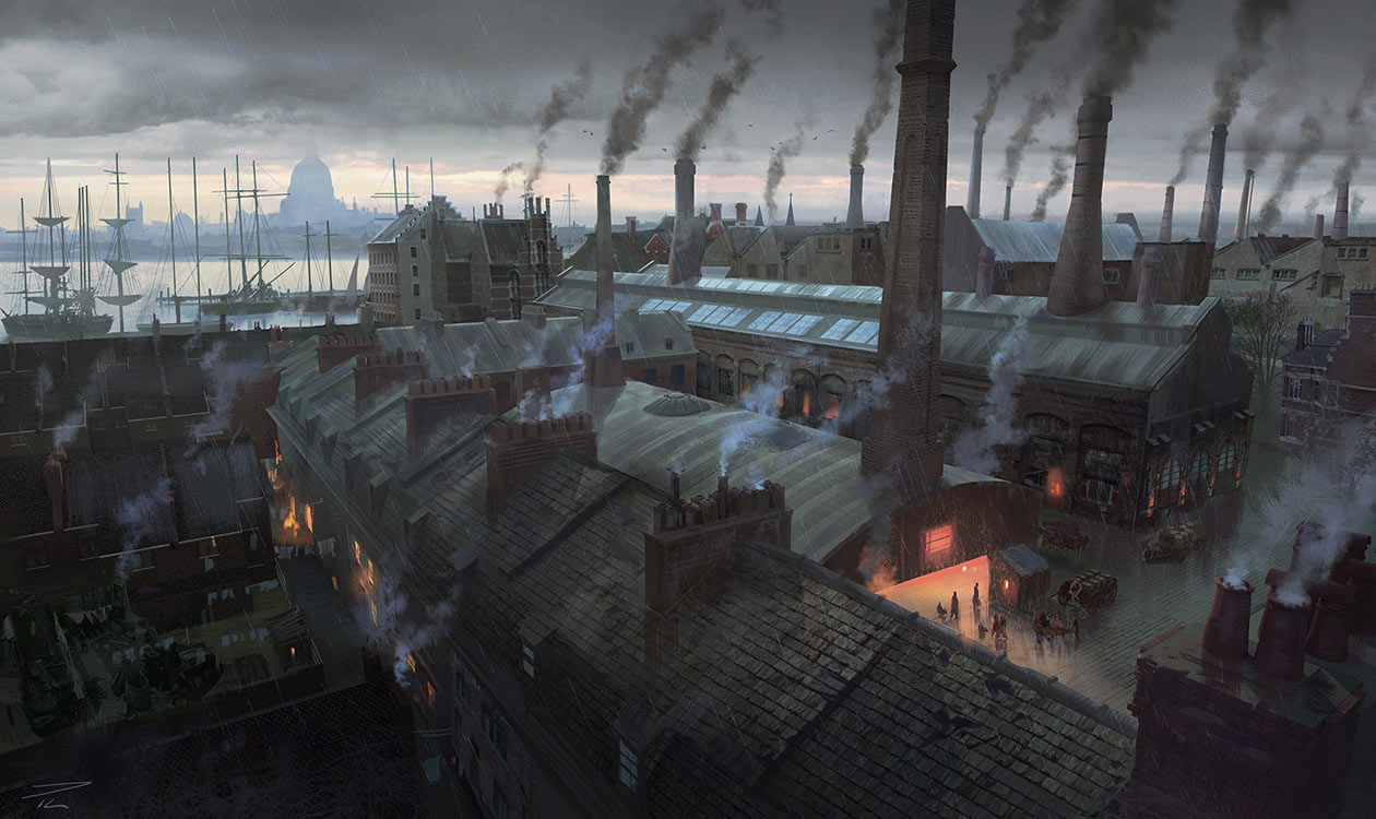 London Rooftops Art from Assassin's Creed Syndicate