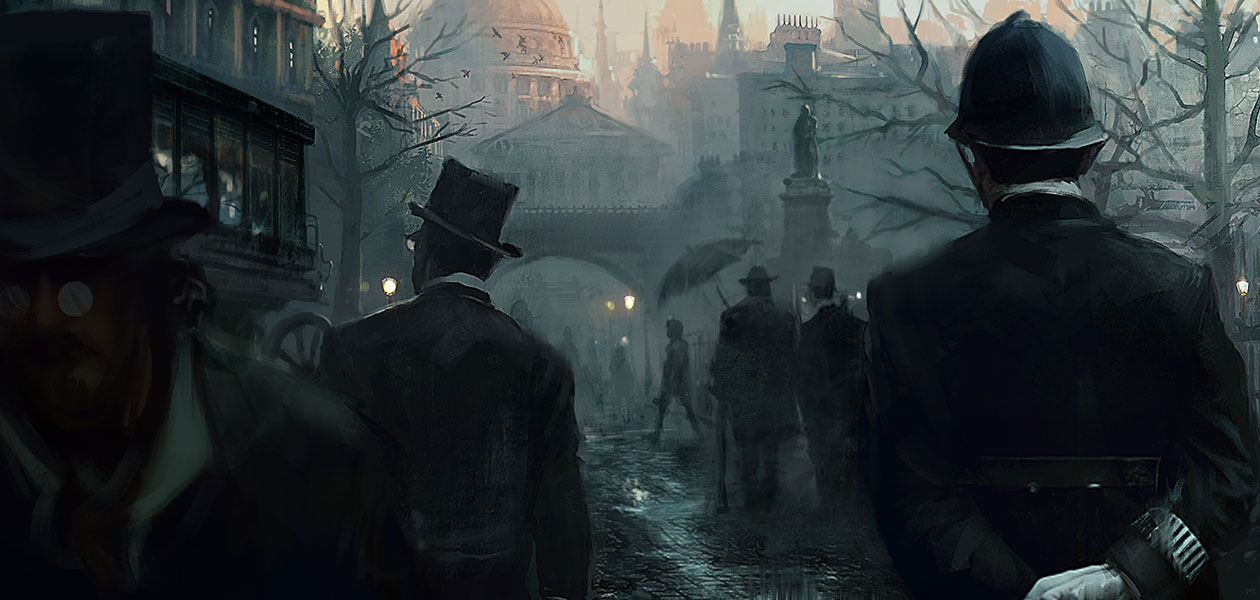 Busy London Street Art from Assassin's Creed Syndicate