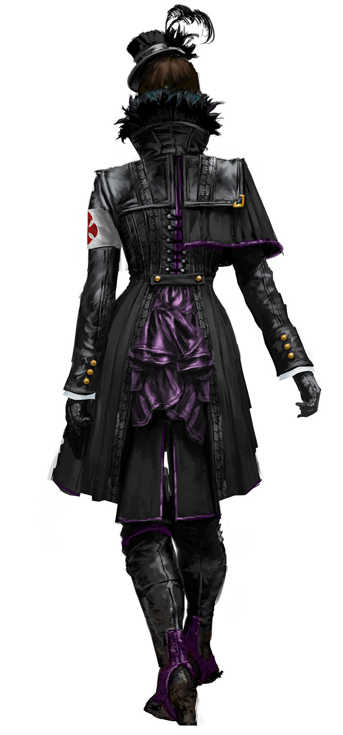 Lucy Thorne Backside Art from Assassin's Creed Syndicate