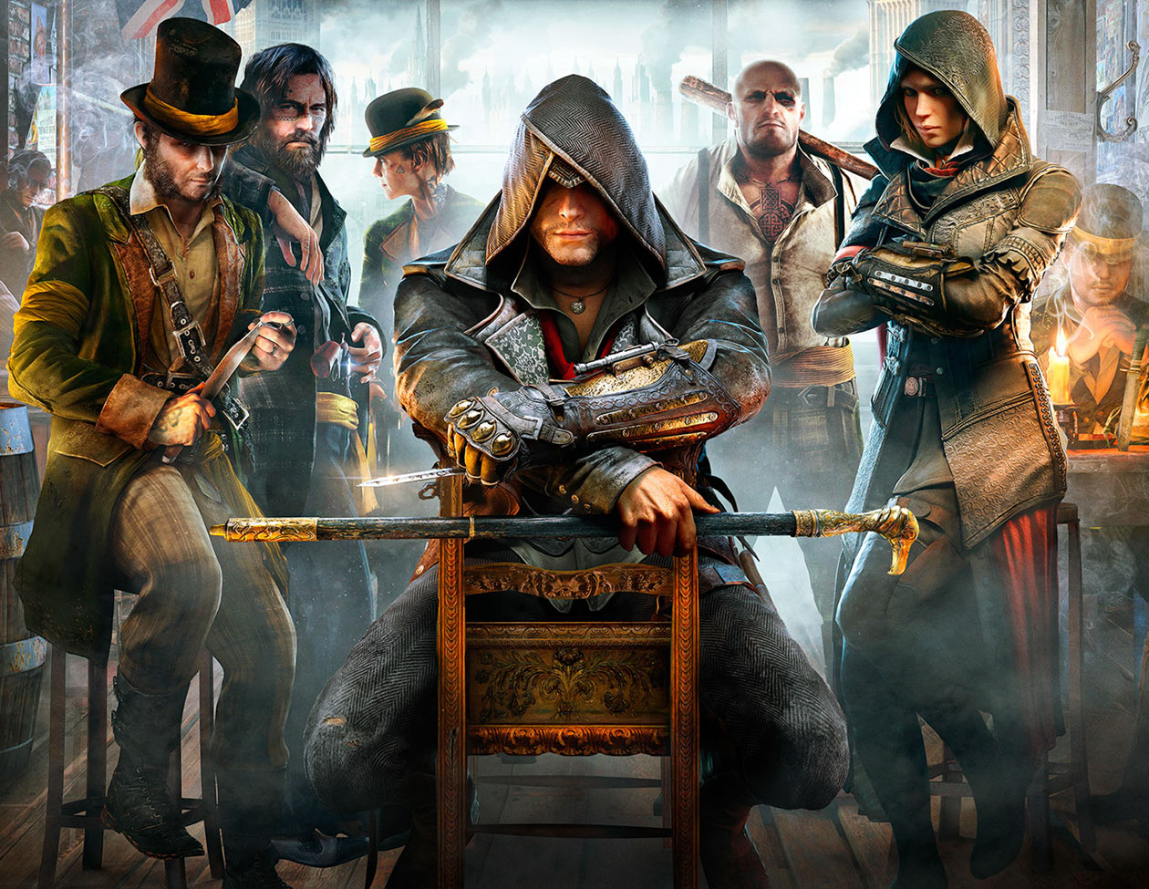 Main Characters Art from Assassin's Creed Syndicate