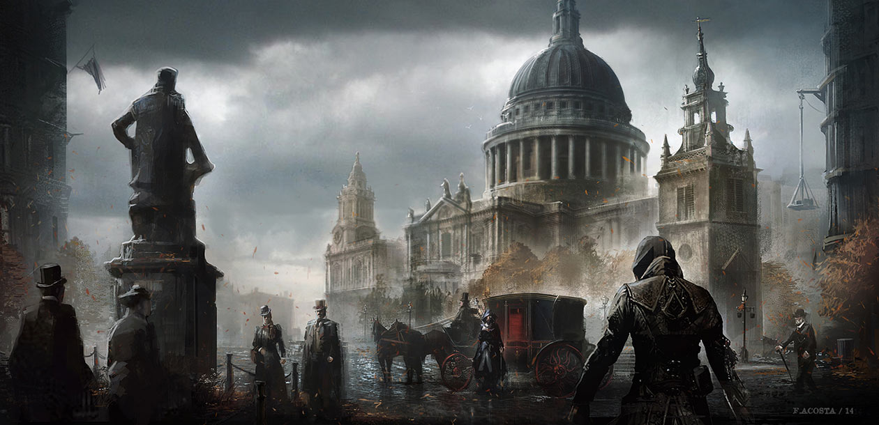 St. Paul's Cathedral Art from Assassin's Creed Syndicate