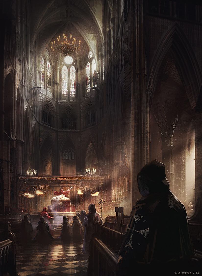 Westminster Abbey Ritual Art from Assassin's Creed Syndicate