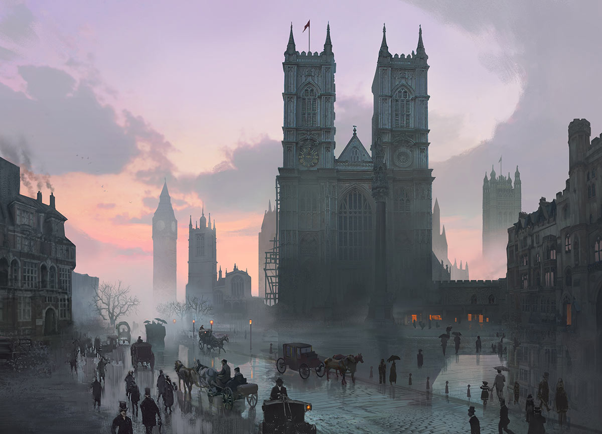 Westminster Abbey Art from Assassin's Creed Syndicate
