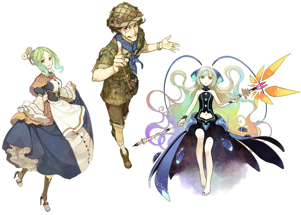 Clone, Harry, Flameu Art from Atelier Escha & Logy: Alchemists of the Dusk Sky