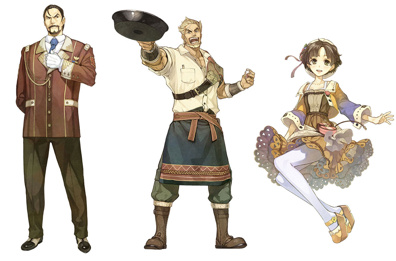 Colland, Duke, Nio Art from Atelier Escha & Logy: Alchemists of the Dusk Sky