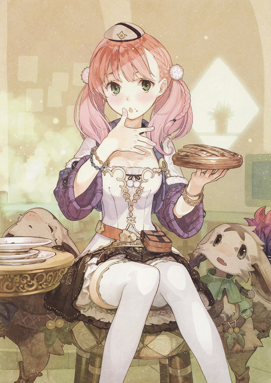 Escha & Pie Art from Atelier Escha & Logy: Alchemists of the Dusk Sky