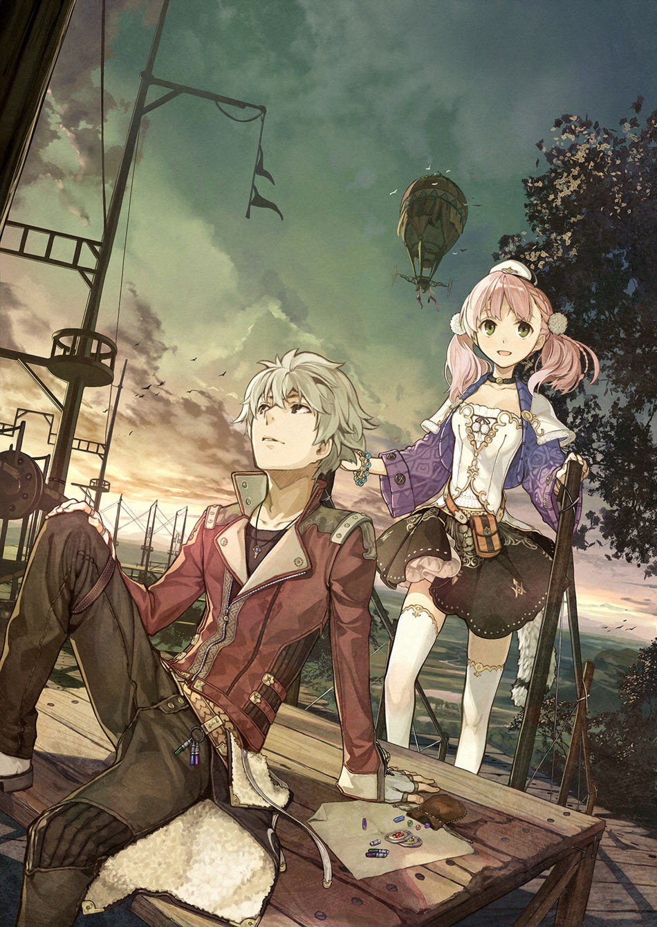 Main Visual Art from Atelier Escha & Logy: Alchemists of the Dusk Sky