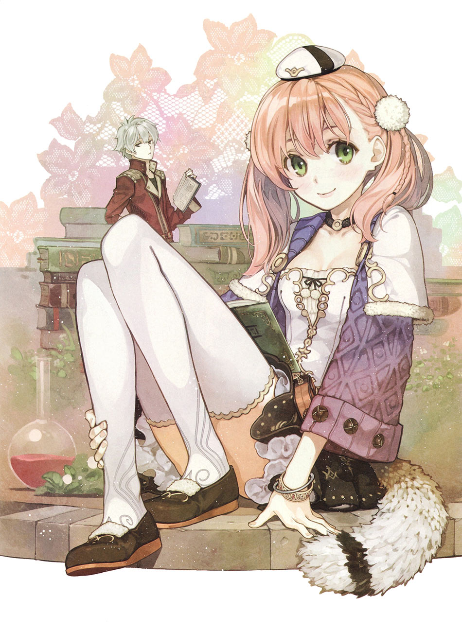 Premium Box Illustration from Atelier Escha & Logy: Alchemists of the Dusk Sky
