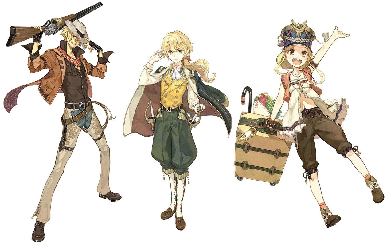 Reyfer, Micie, Katla Art from Atelier Escha & Logy: Alchemists of the Dusk Sky