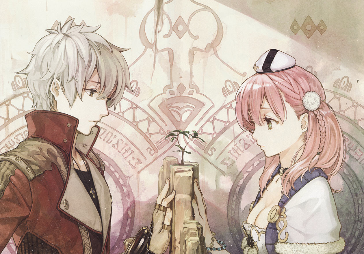 Soundtrack Illustration from Atelier Escha & Logy: Alchemists of the Dusk Sky