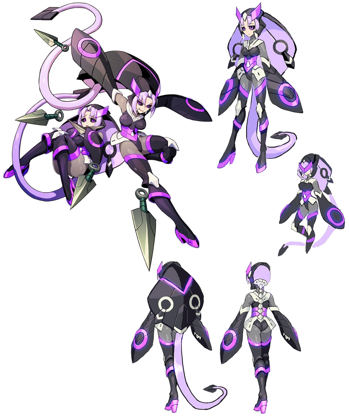 Elise Art from Azure Striker Gunvolt