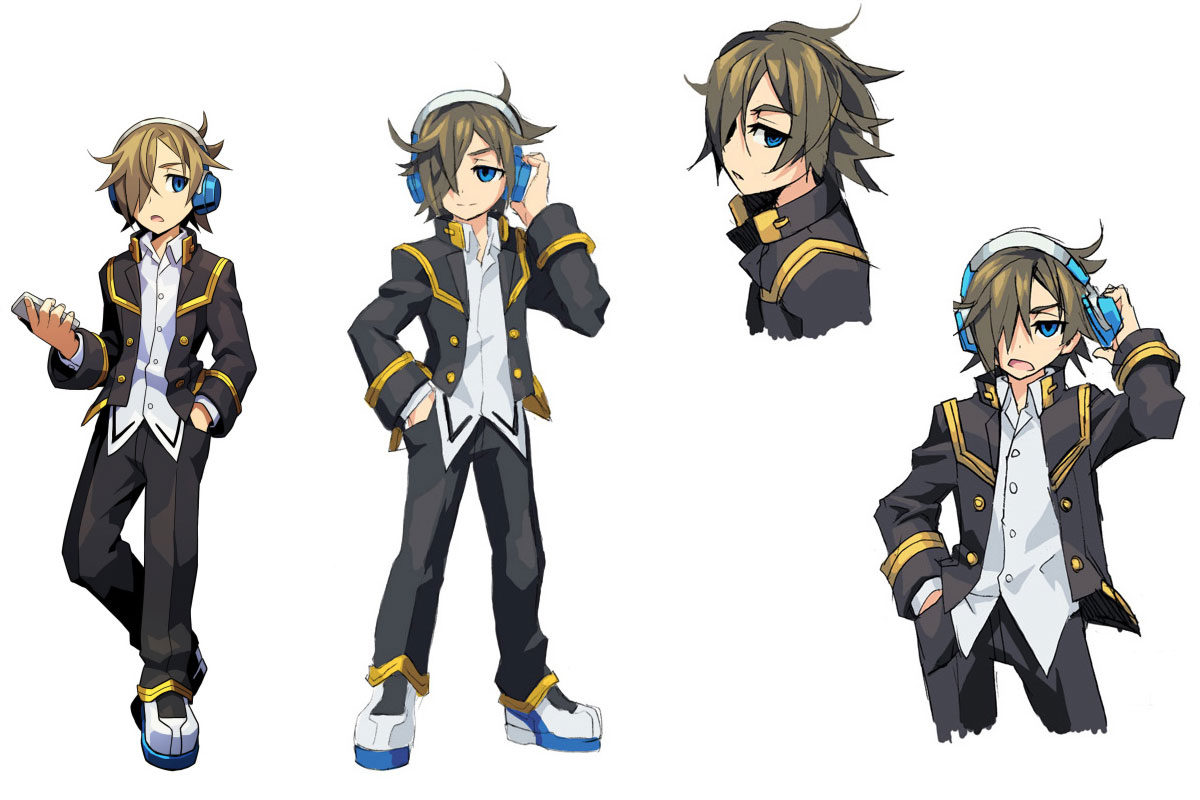 Merak Art from Azure Striker Gunvolt