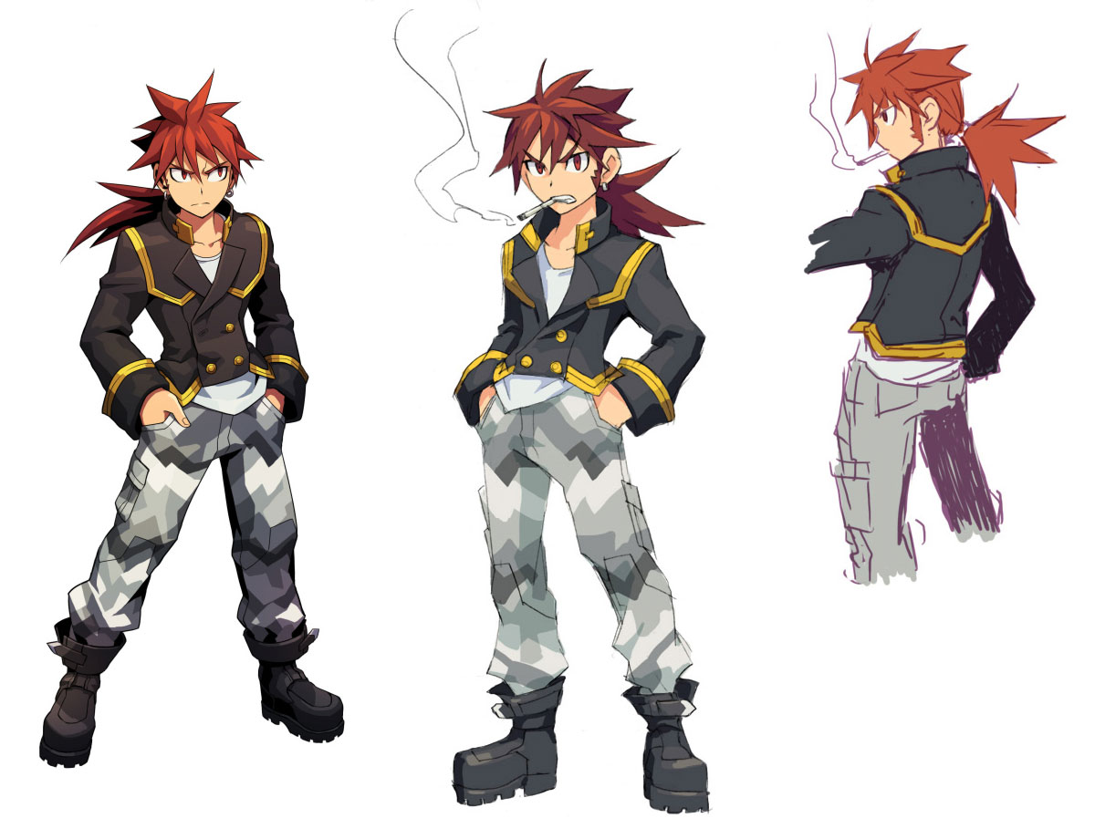 Viper Art from Azure Striker Gunvolt