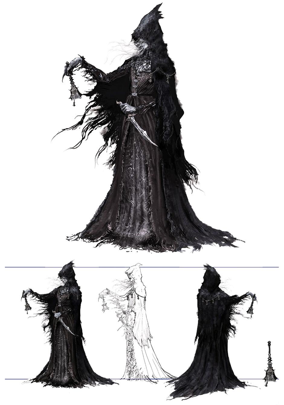 Bell Ringer Art from Bloodborne