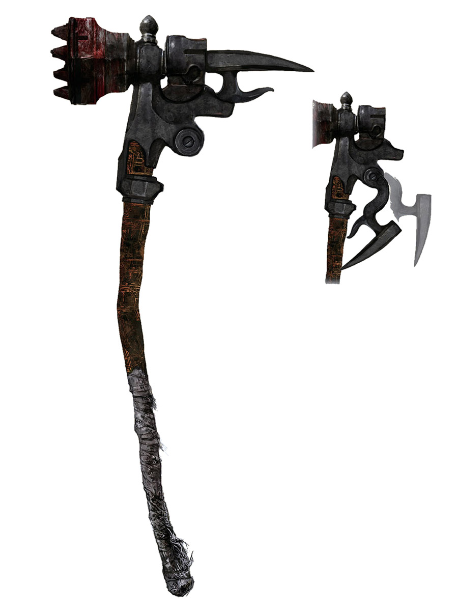 Boom Hammer Art from Bloodborne