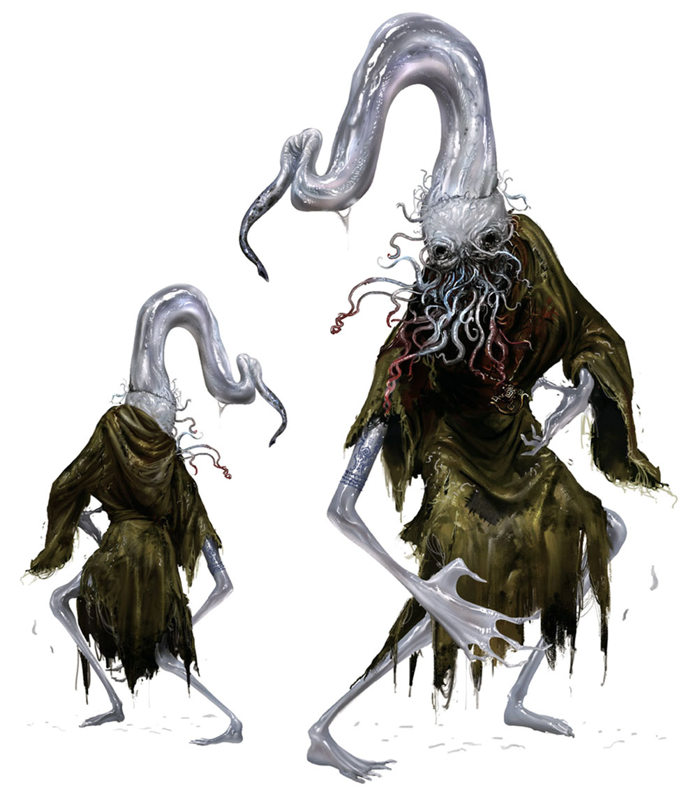 Brainsucker Art from Bloodborne