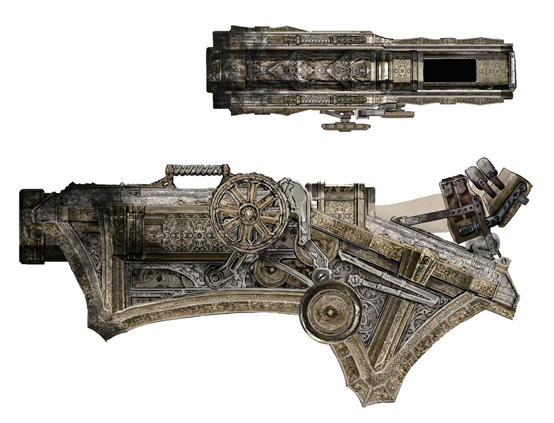 Church Cannon Art from Bloodborne