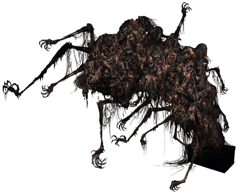 Cramped Casket Art from Bloodborne