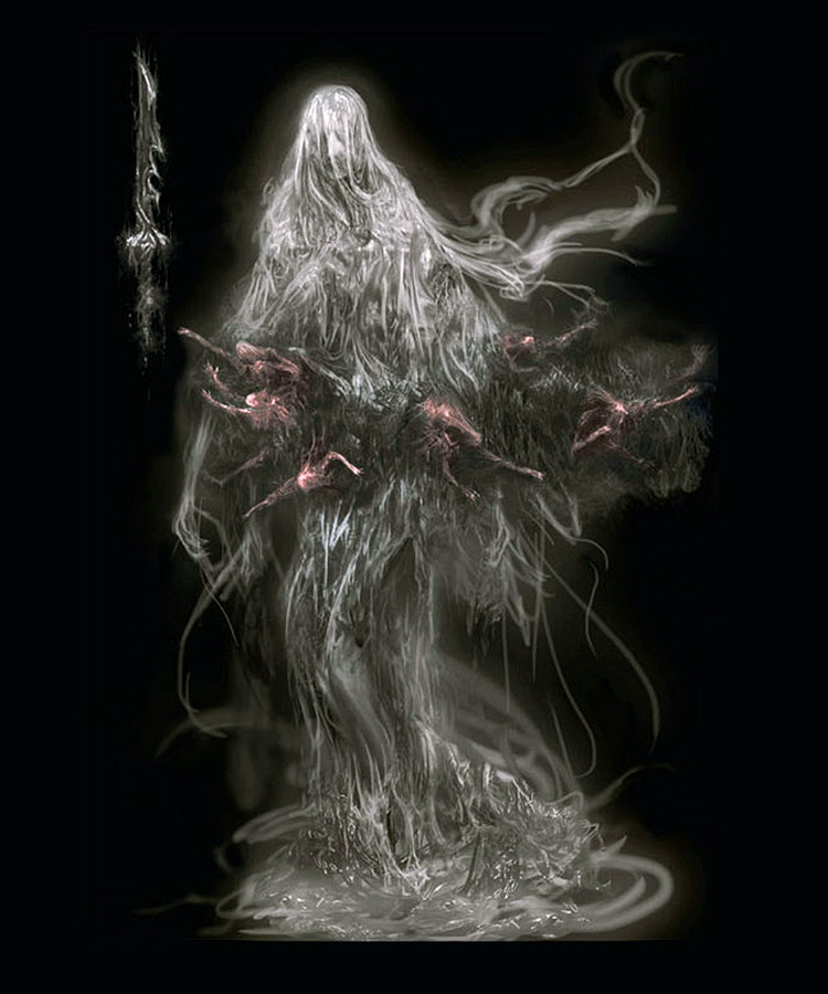 Evil Labyrinth Spirit Art from Bloodborne