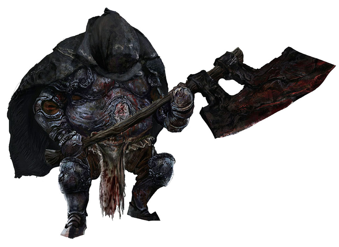 Executioner Art from Bloodborne