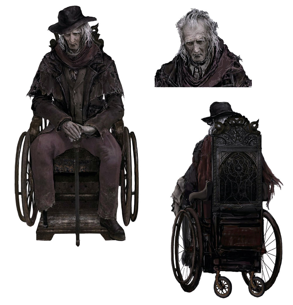 Gehrman Art from Bloodborne
