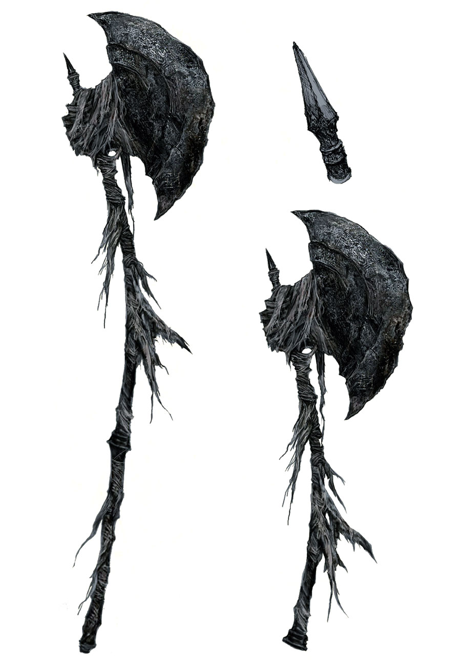 Hunter Axe Art from Bloodborne