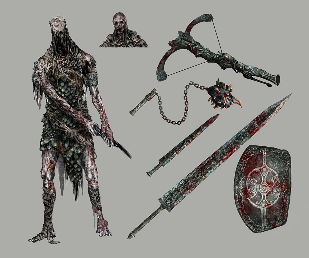 Labyrinth Warrior Art from Bloodborne