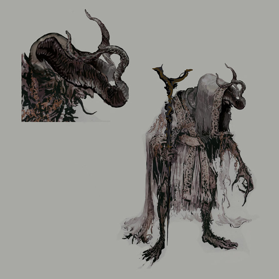Loran Cleric Art from Bloodborne