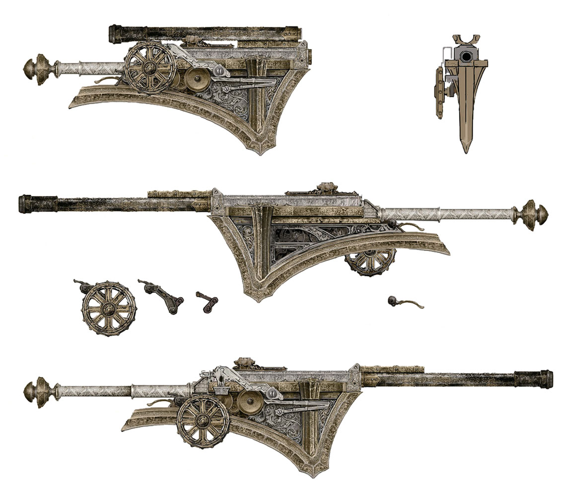 Ludwig's Rifle Art from Bloodborne
