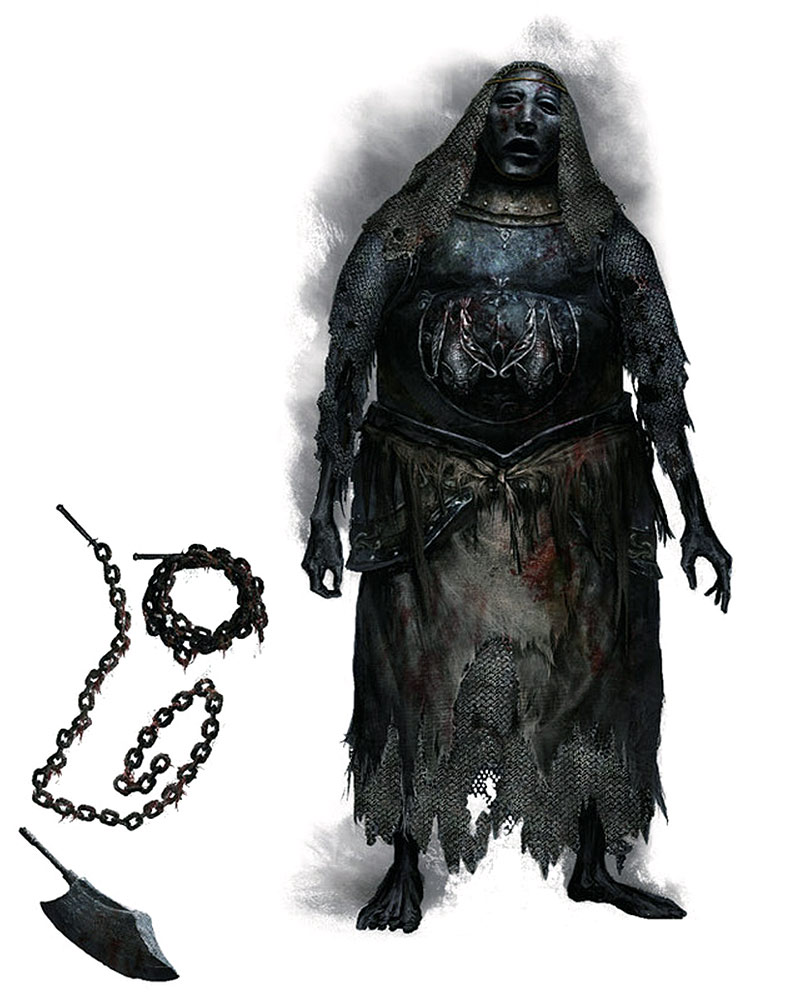 Mergo's Chief Attendant Art from Bloodborne