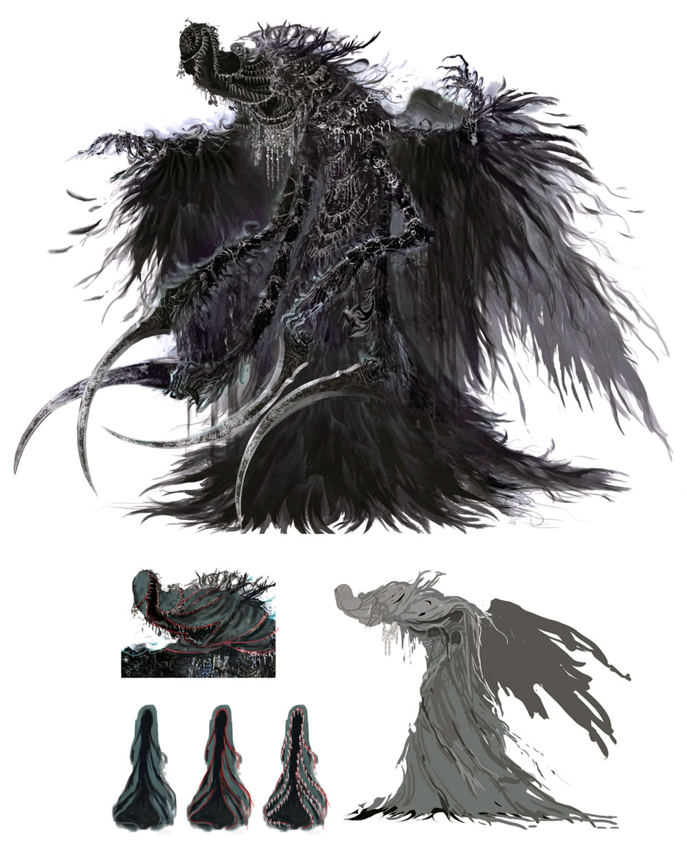Mergo's Wet Nurse Art from Bloodborne