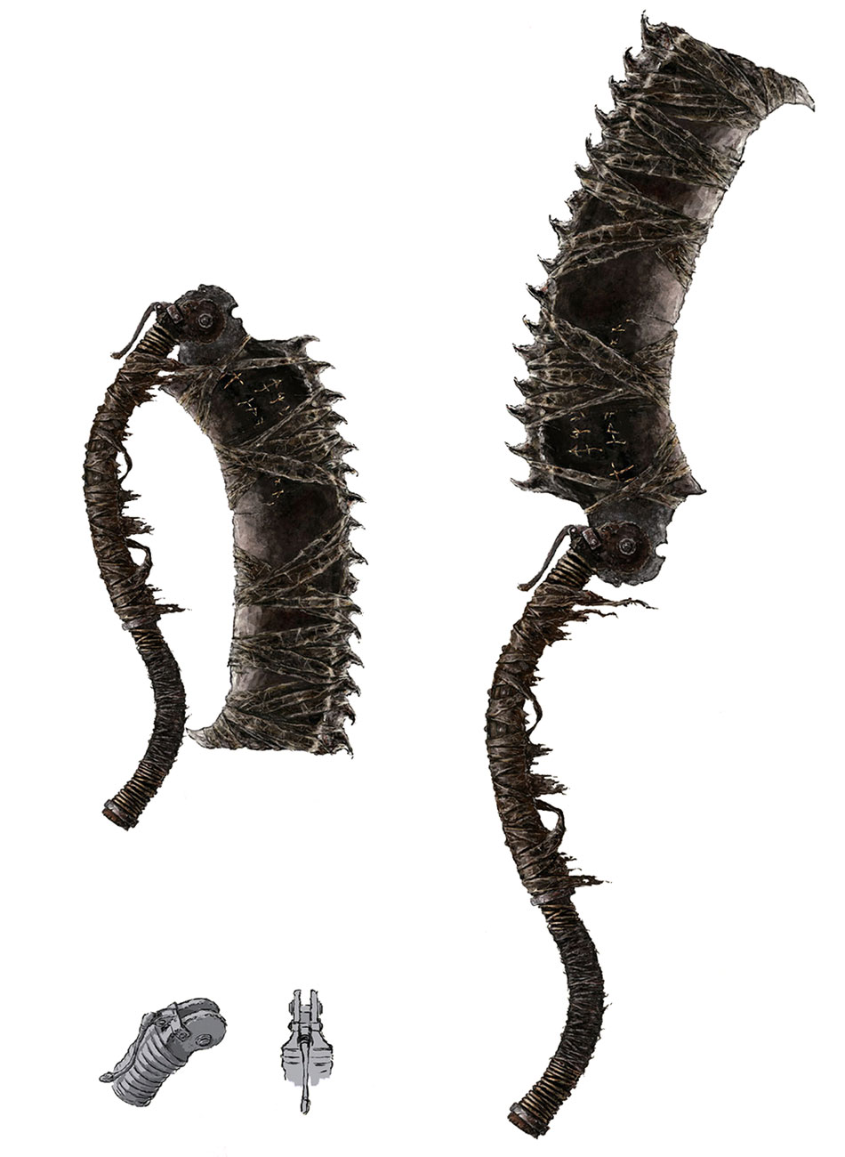 Saw Cleaver Art from Bloodborne