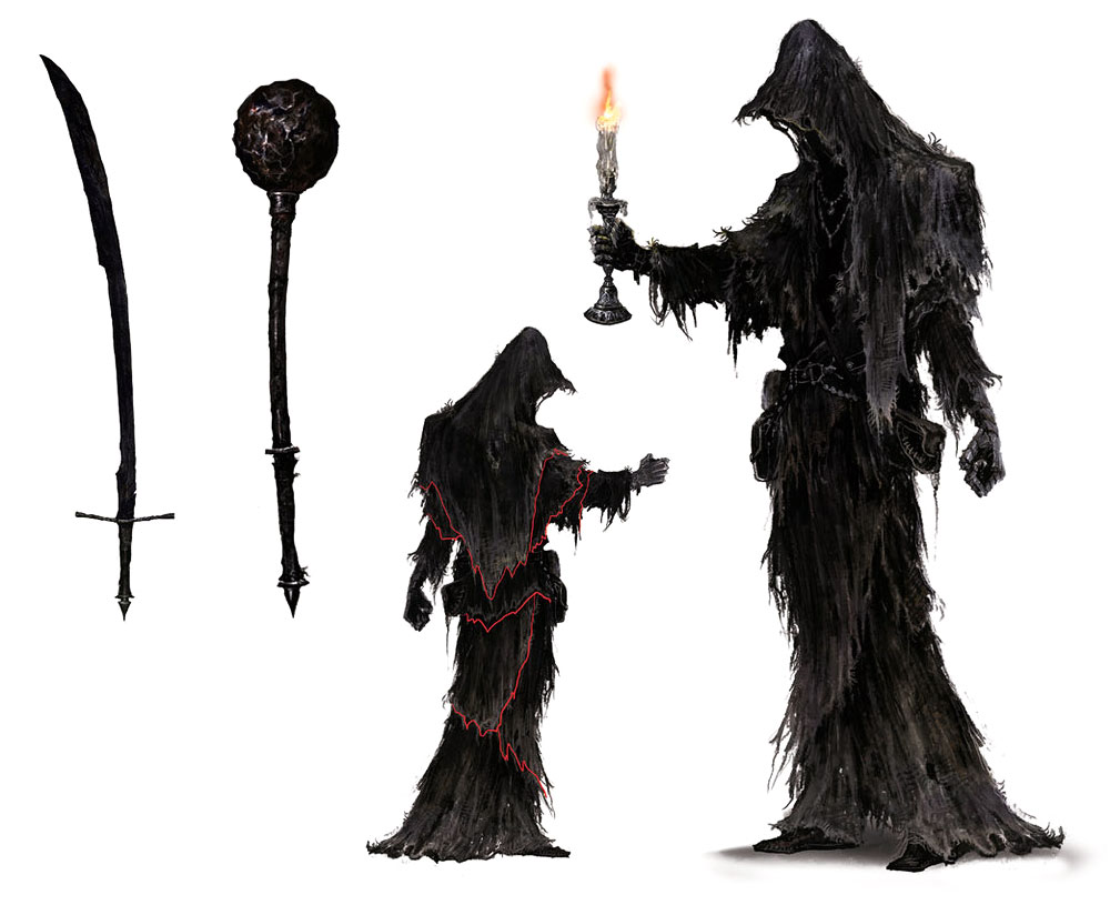 Shadow of Yharnam Art from Bloodborne