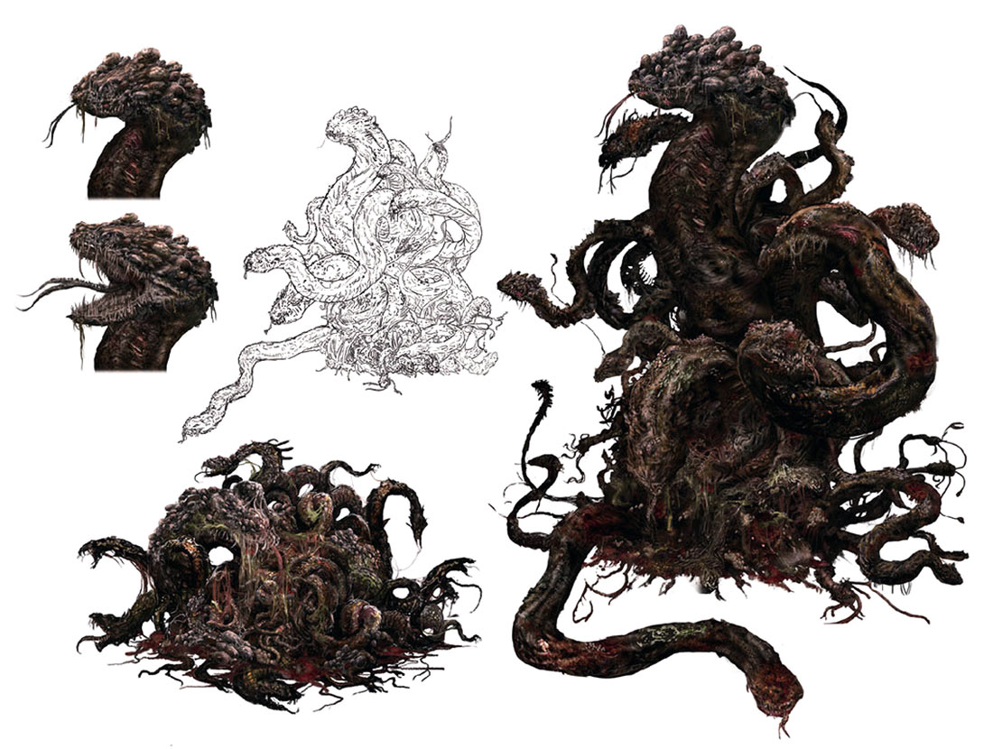 Snake Ball Art from Bloodborne