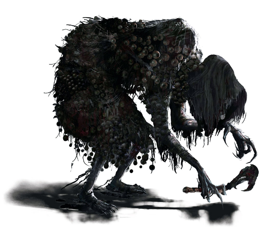 The Witch of Hemwick Art from Bloodborne