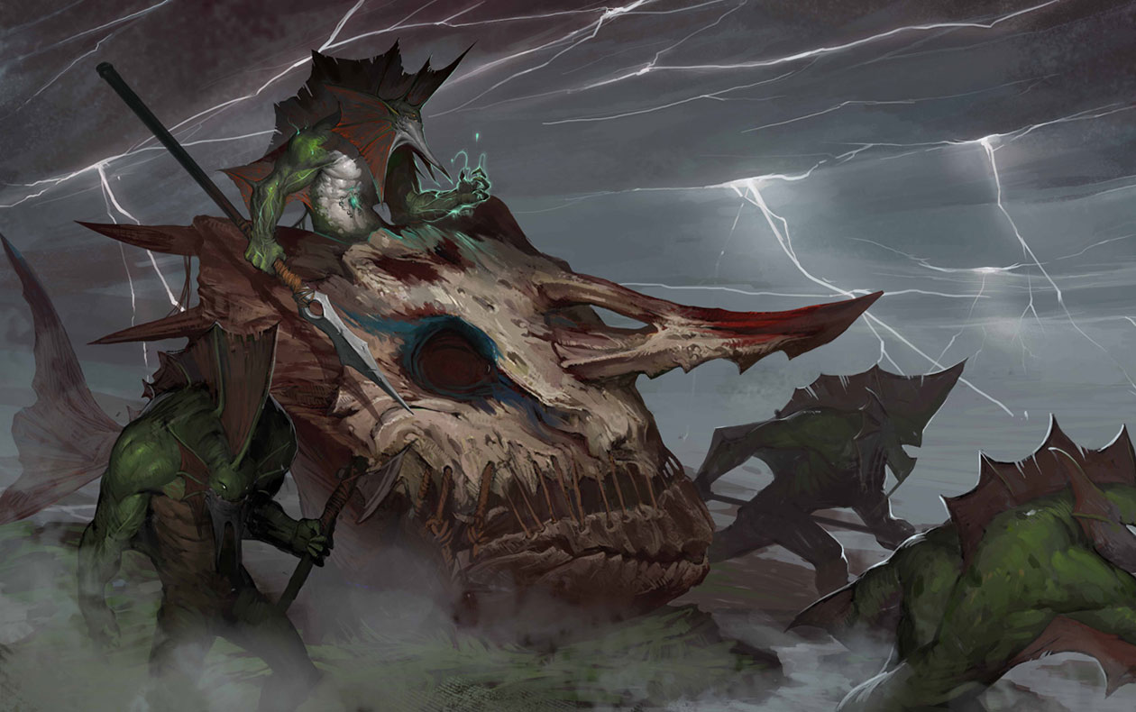 Commander Naga Art from Black Desert