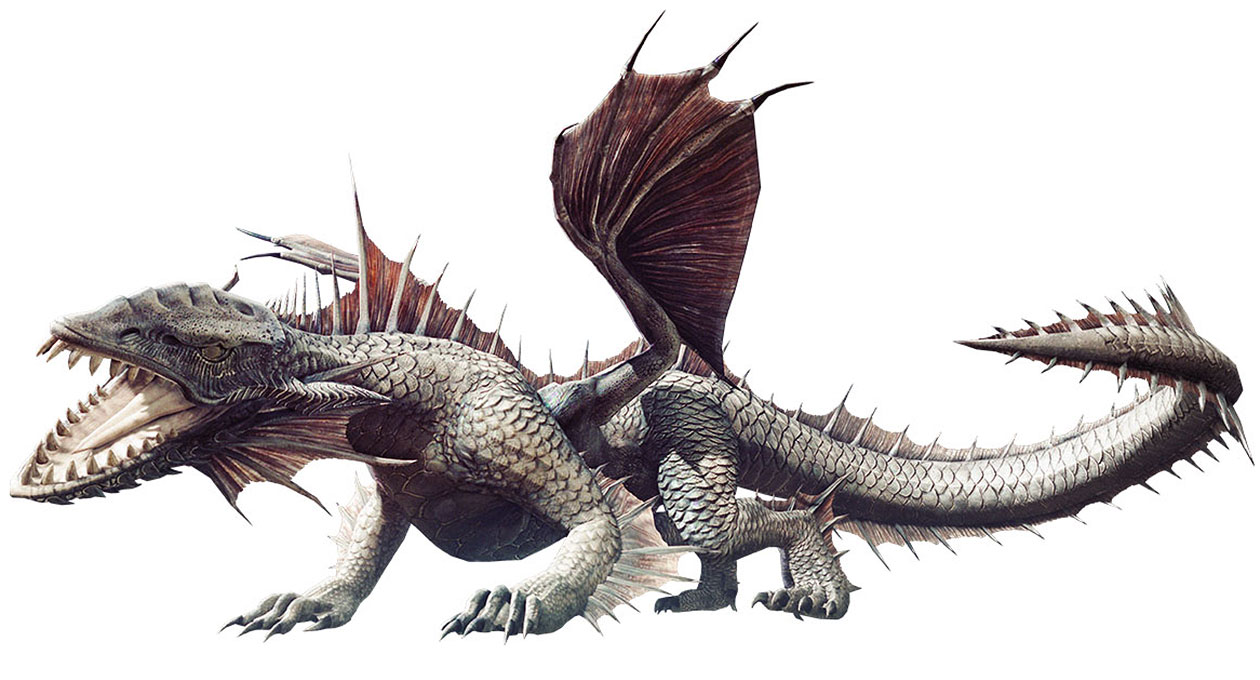 Lindwurm Art from Dragon's Dogma Online