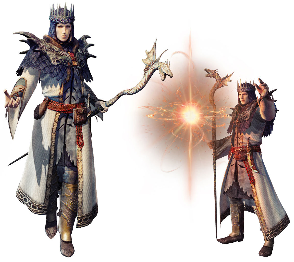 Sorcerer Art from Dragon's Dogma Online