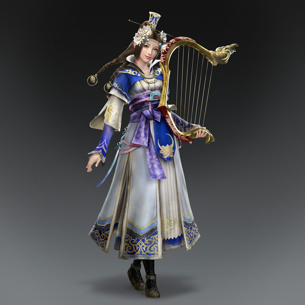 Cai Wenji Art from Dynasty Warriors 8: Empires