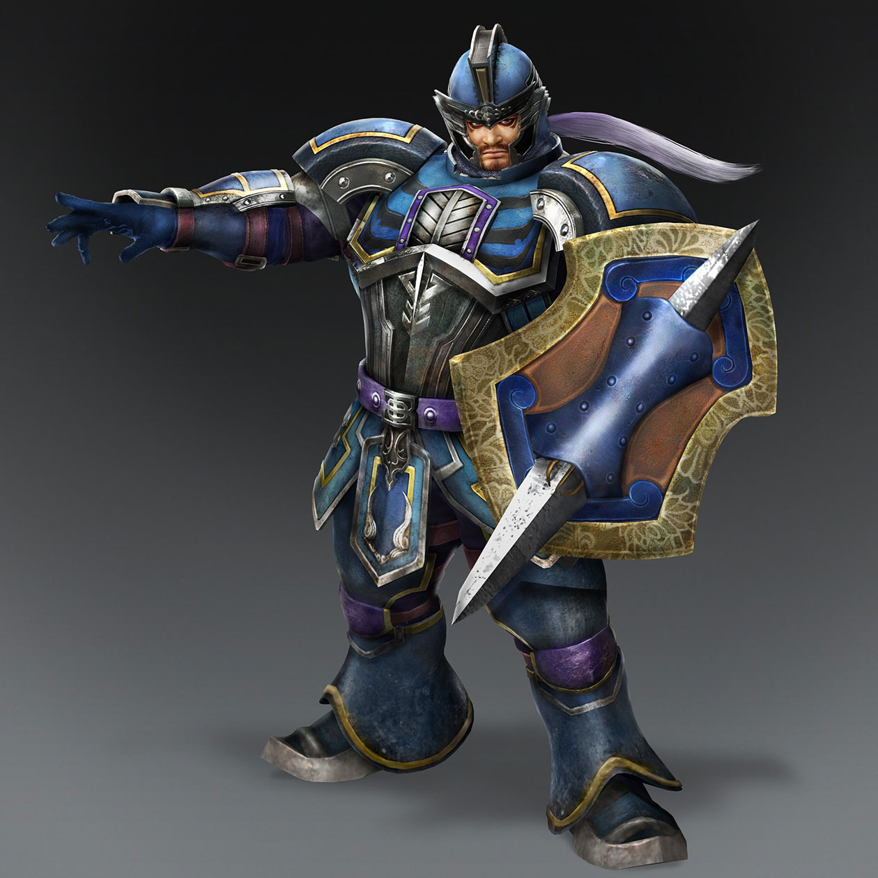 Cao Ren Art from Dynasty Warriors 8: Empires