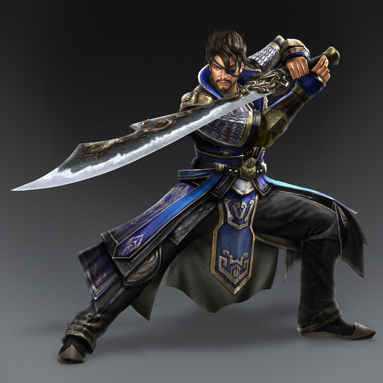 Xiahou Dun Art from Dynasty Warriors 8: Empires