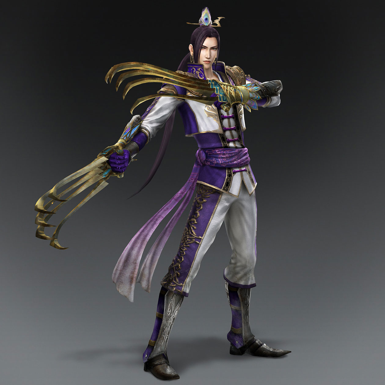 Zhang He Art from Dynasty Warriors 8: Empires