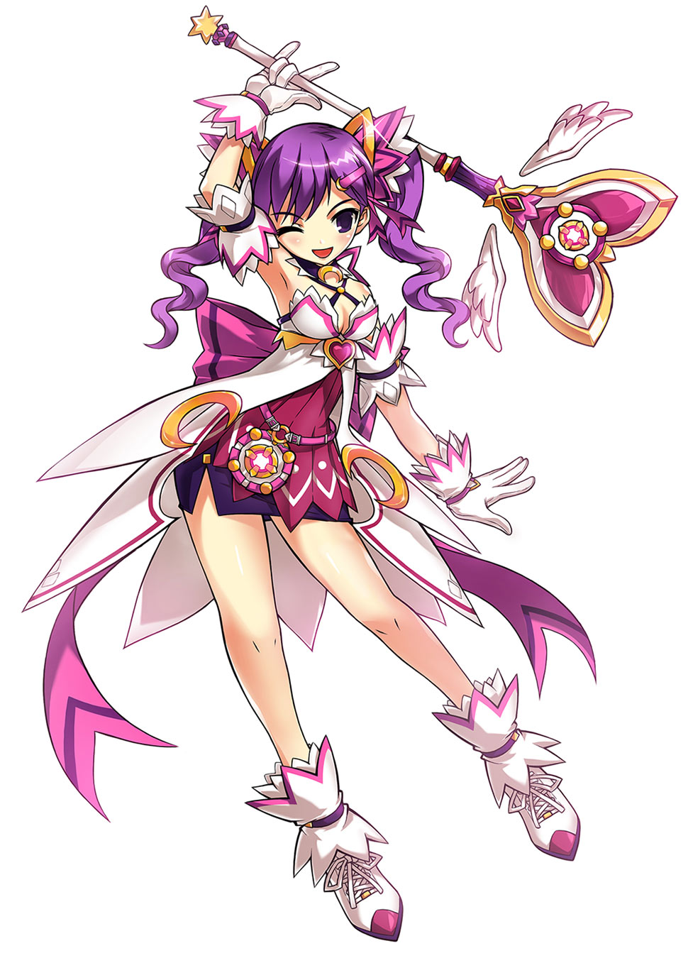 Dimension Witch Promo Art from Elsword