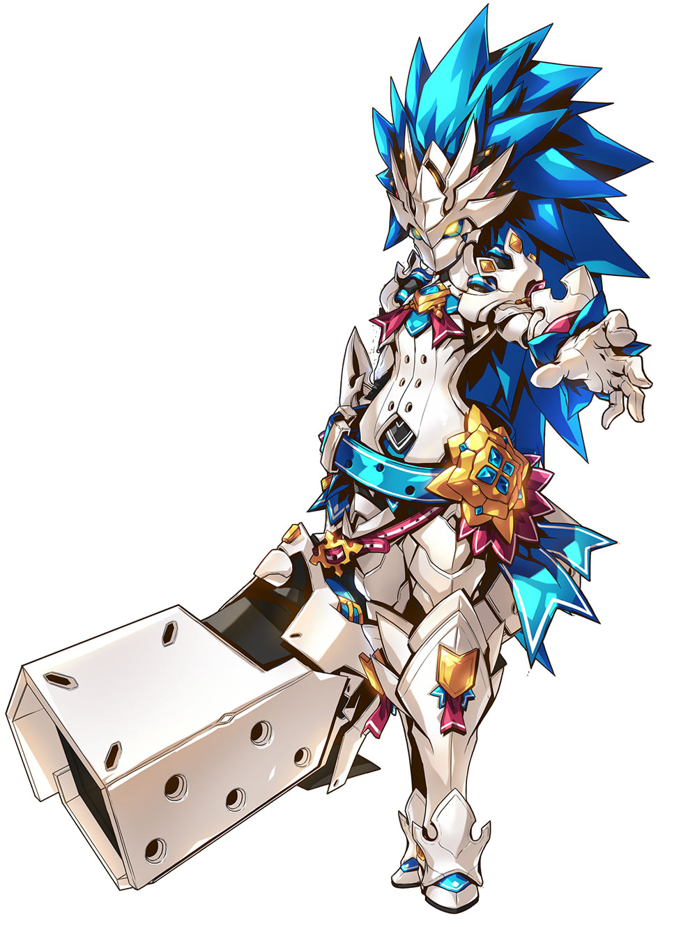 Iron Paladin, Berserk Mode Art from Elsword