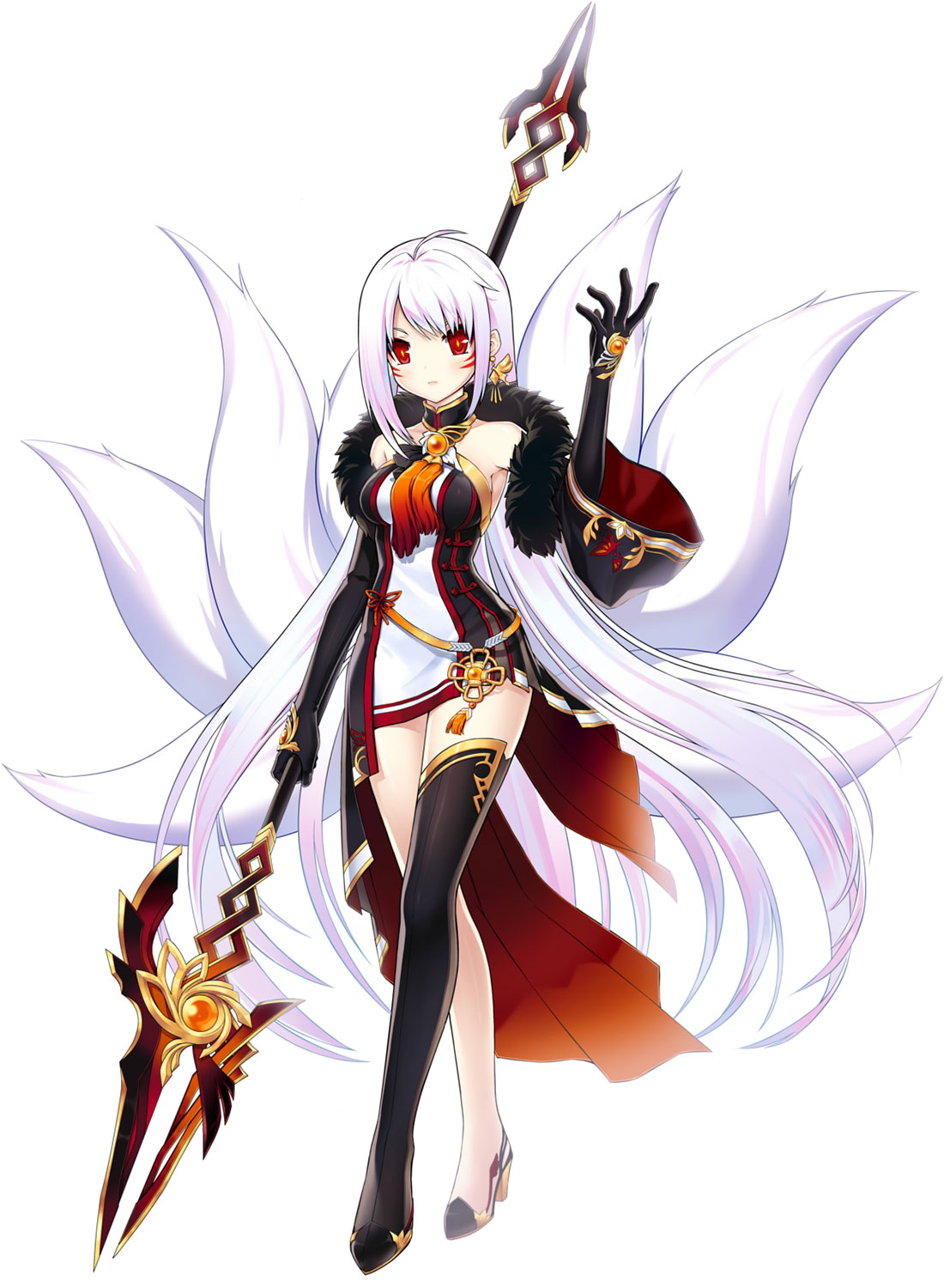 Yama Raja, Celestial Fox Art from Elsword