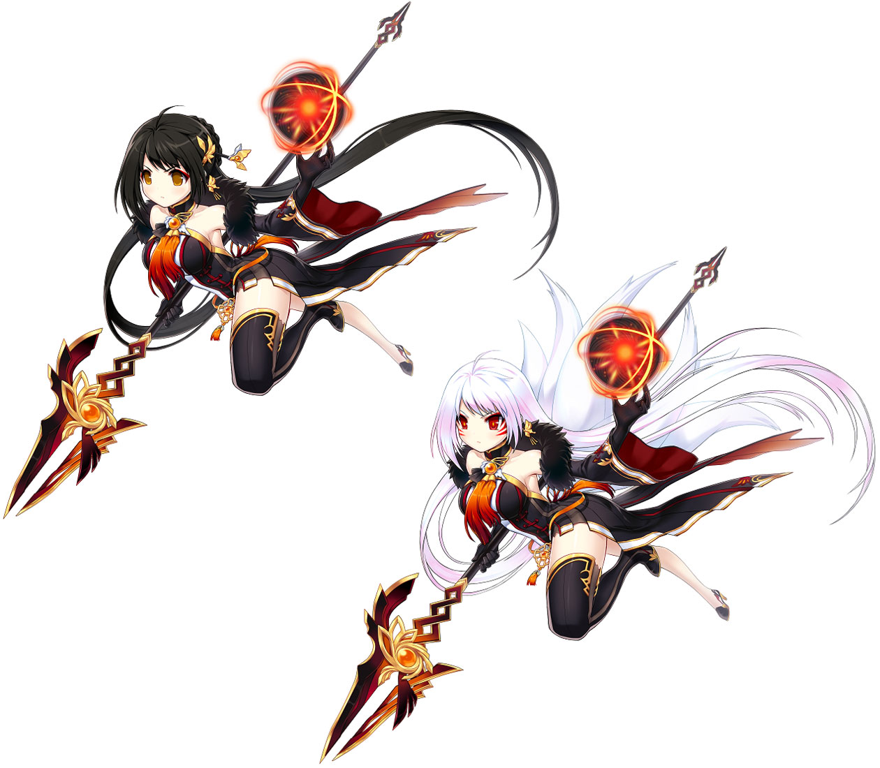 Yama Raja Skill Cut-in Art from Elsword